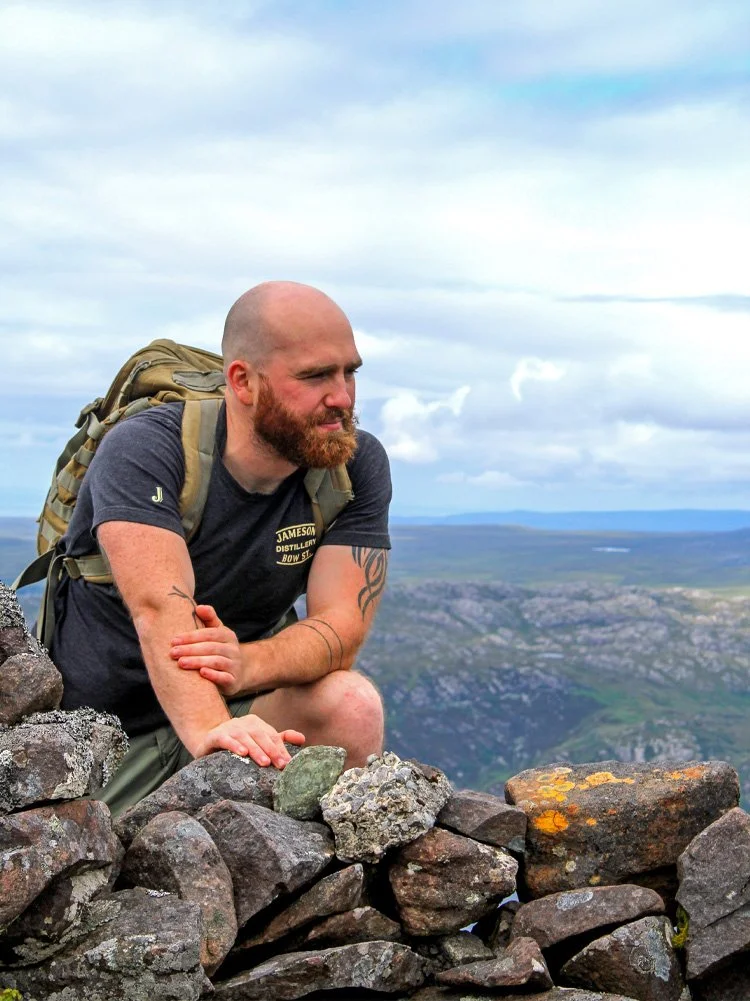 Kjartan in the highlands of Scotland